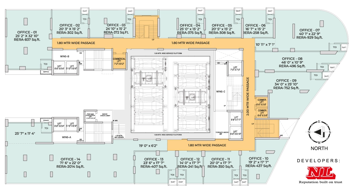 NL Plaza Floor Plan
